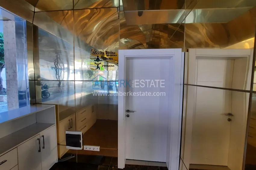 Furnished apartments in Kestel with sea views in a residential complex 12 