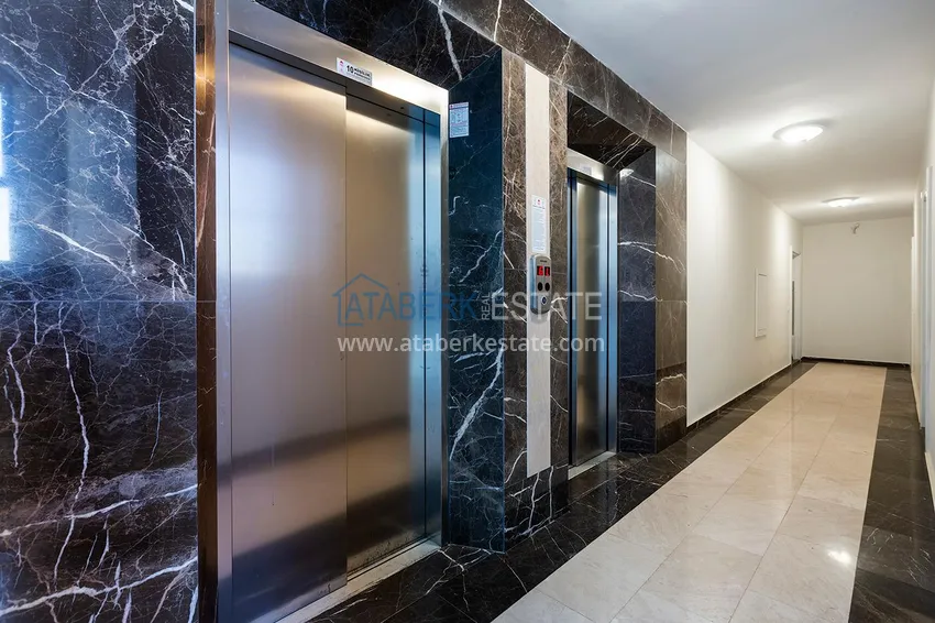 Furnished apartment in Mahmutlar, 3 bedrooms in a comfortable complex 12