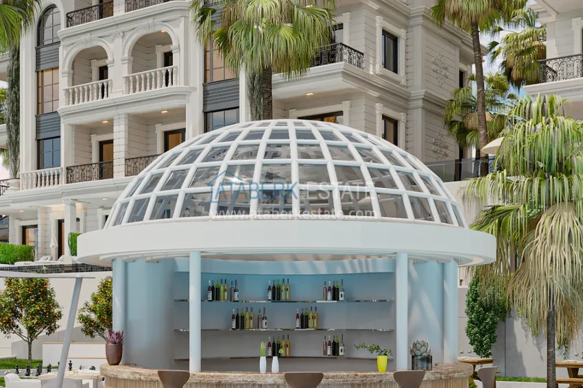 A unique project of a residential complex in the area of Turkler - Alanya 16 