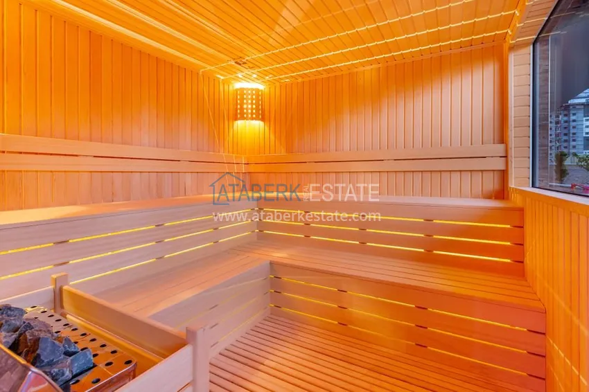 Apartments in Mahmutlar with furniture in a complex with infrastructure 13 