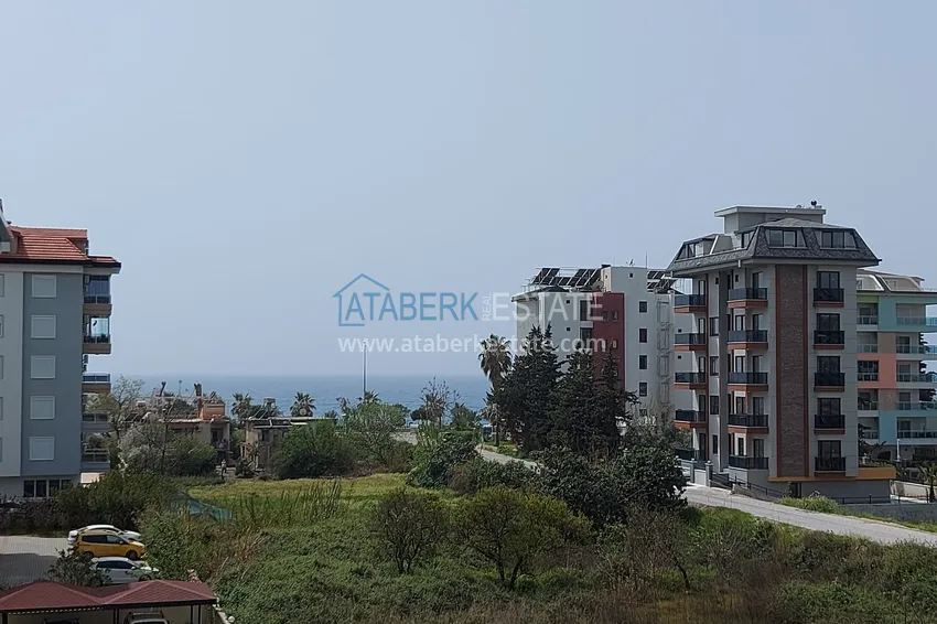 Purchase  Furnished apartments in Kestel with sea views in a residential complex 13 