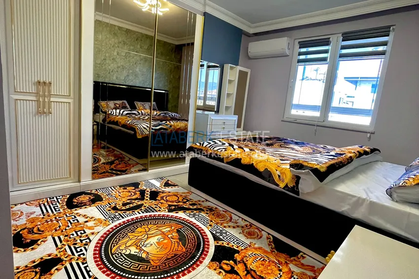 Purchase  Furnished apartment in the Kestel district with a glazed balcony and mountain views 13 