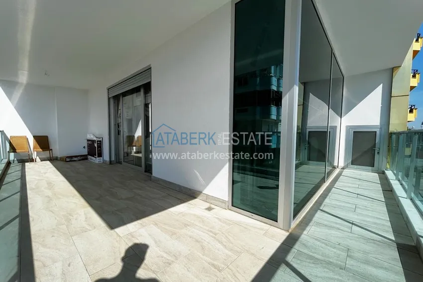 Purchase  Furnished apartment in Mahmutlar in a complex on the first coastline 15 