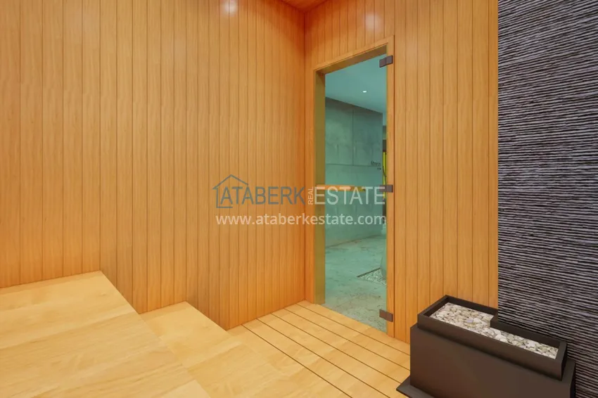 Apartments in the center of Alanya from an investor in a premium class boutique complex under construction 25 