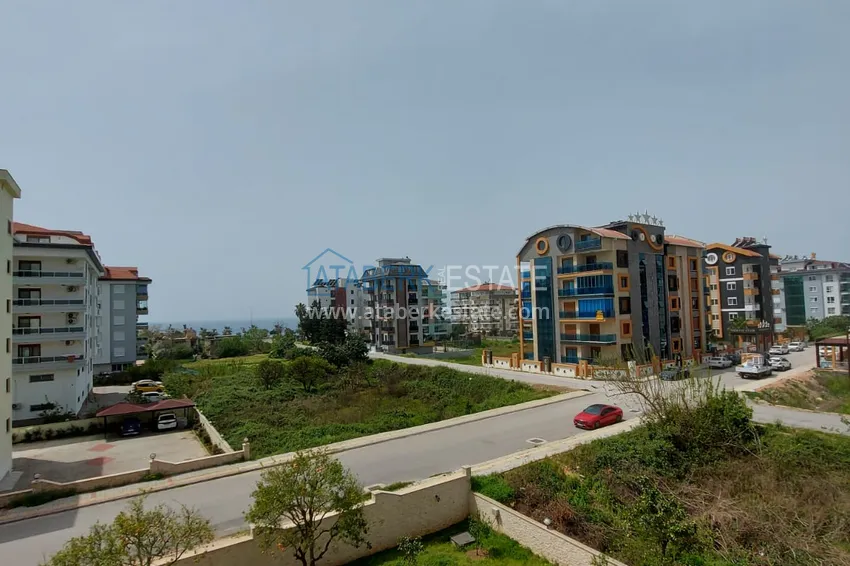 Purchase  Furnished apartments in Kestel with sea views in a residential complex 14 