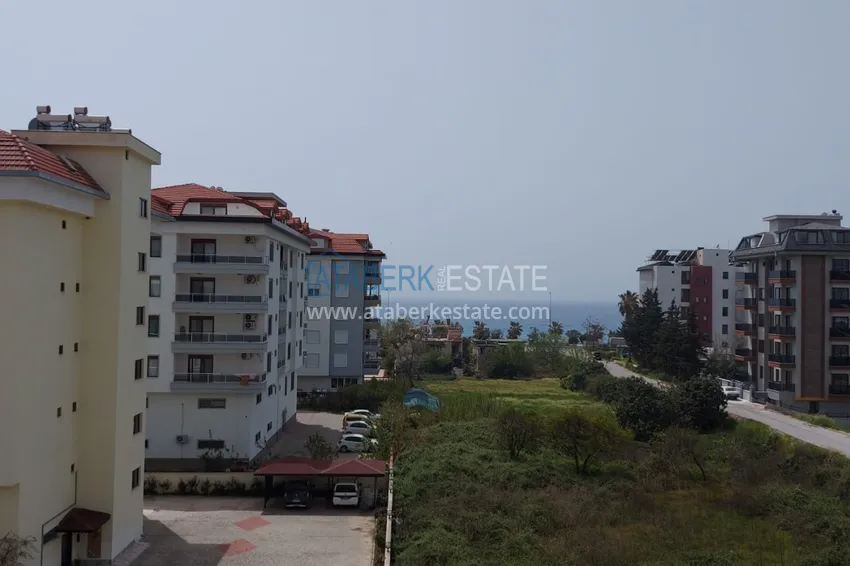 Purchase  Furnished apartments in Kestel with sea views in a residential complex 28 