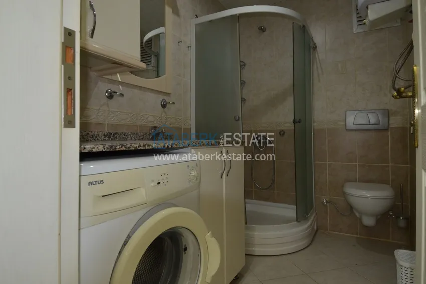 Purchase Apartment in the center of Alanya one-bedroom with furniture in a city residential building 15 