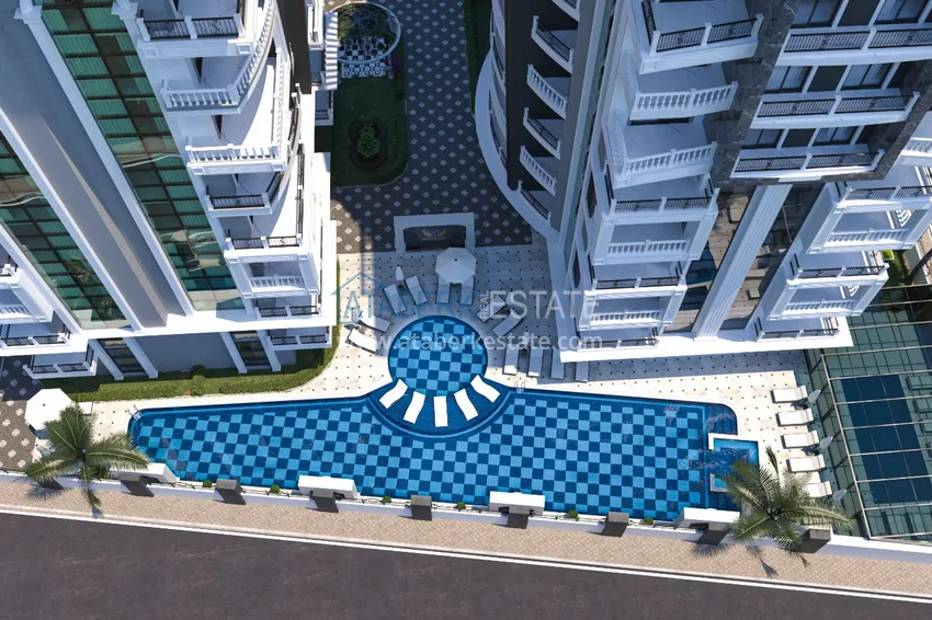 🔥 Our project. New off-plan project of a multi-apartment residential complex in the center of Alanya 15 