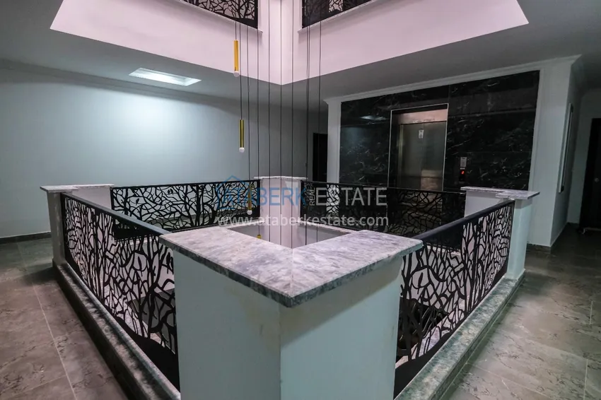 Apartment in Oba furnished with side sea view 14 