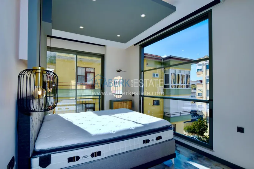 Purchase Apartments in Alanya - Cleopatra beach area with furniture and designer fine finishes 14 