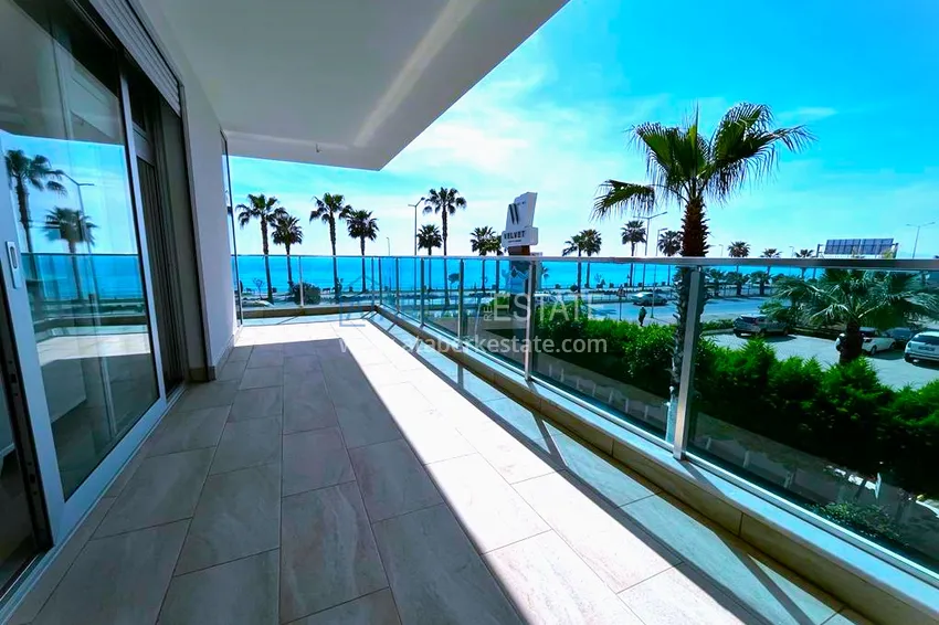 Purchase  Furnished apartment in Mahmutlar in a complex on the first coastline 17 