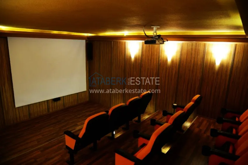 Apartament w Mahmutlarze z widokiem na morze i góry w kompleksie z bogatą infrastrukturą 16 