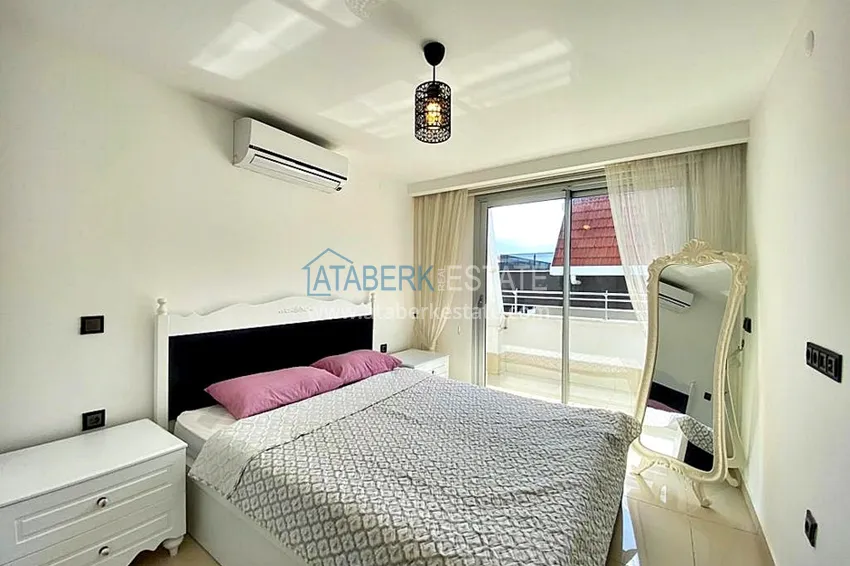 Purchase Penthouse - duplex in Kestel with a separate kitchen and sea and mountain views 16 