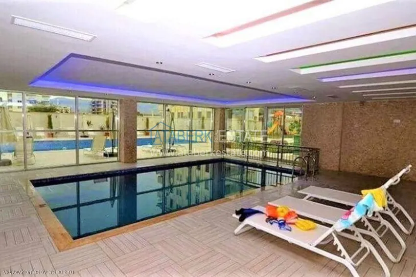 Apartment in Kestel with furniture and sea views in a luxury complex 16 