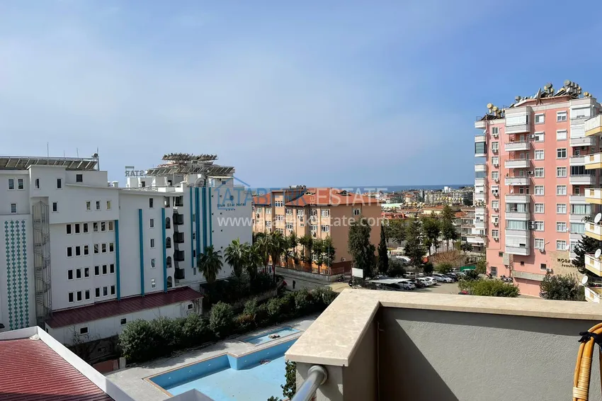 Purchase  Apartment in the center of Alanya - Cleopatra beach area with new furniture and sea view 15 