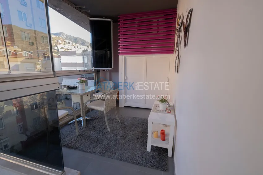 Purchase Penthouse - duplex in the center of Alanya furnished with mountain views 16 