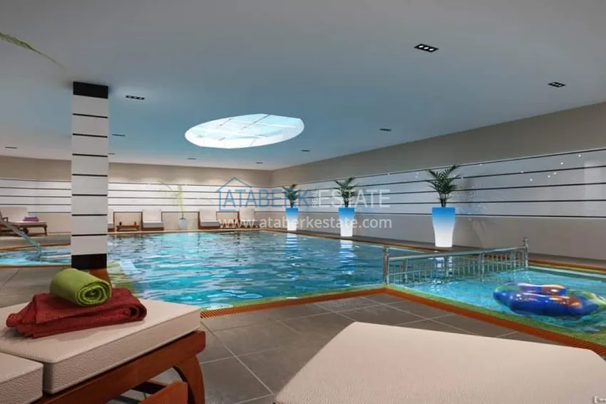 Furnished apartment in Mahmutlar with sea and mountain views 19 