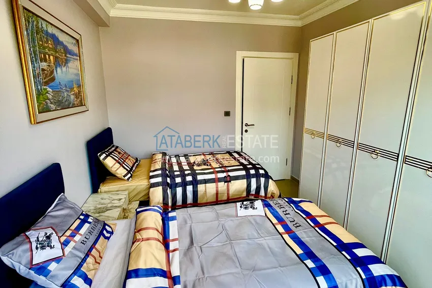 Purchase  Furnished apartment in the Kestel district with a glazed balcony and mountain views 16 