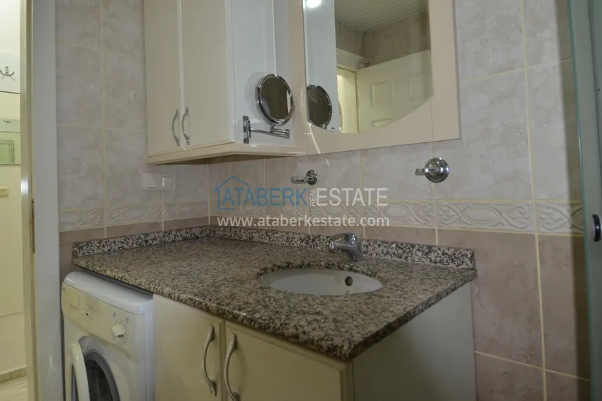 Purchase Apartment in the center of Alanya one-bedroom with furniture in a city residential building 17 