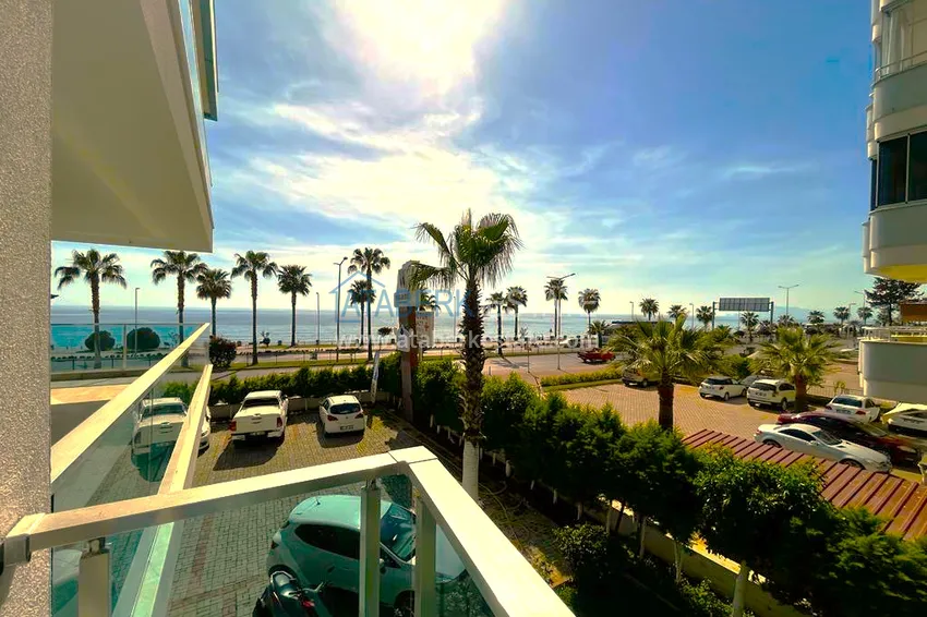 Purchase  Furnished apartment in Mahmutlar in a complex on the first coastline 18 