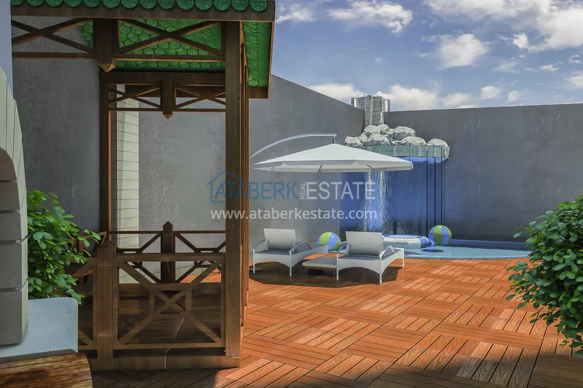 Apartment in Alanya - Tosmur area from an investor in a complex at the final stage of construction 12 