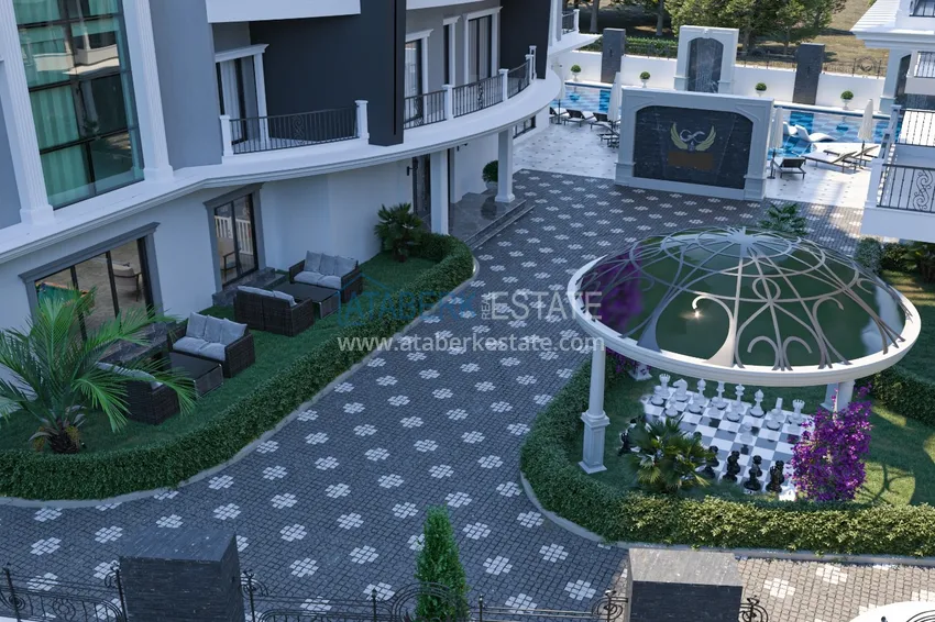 🔥 Our project. New off-plan project of a multi-apartment residential complex in the center of Alanya 17 