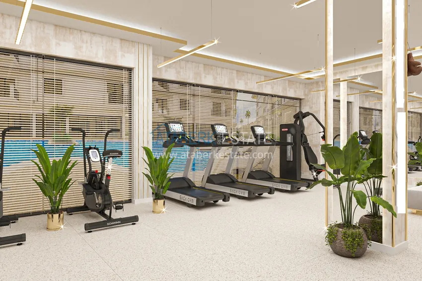 Apartment in the center of Alanya from an investor in a complex under construction 15 