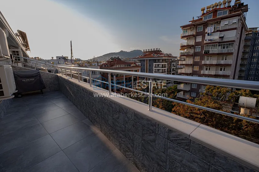 Purchase Penthouse - duplex in the center of Alanya furnished with mountain views 18 