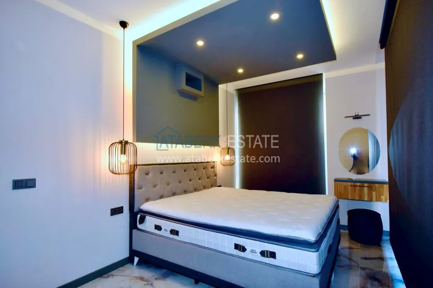 Purchase Apartments in Alanya - Cleopatra beach area with furniture and designer fine finishes 17 