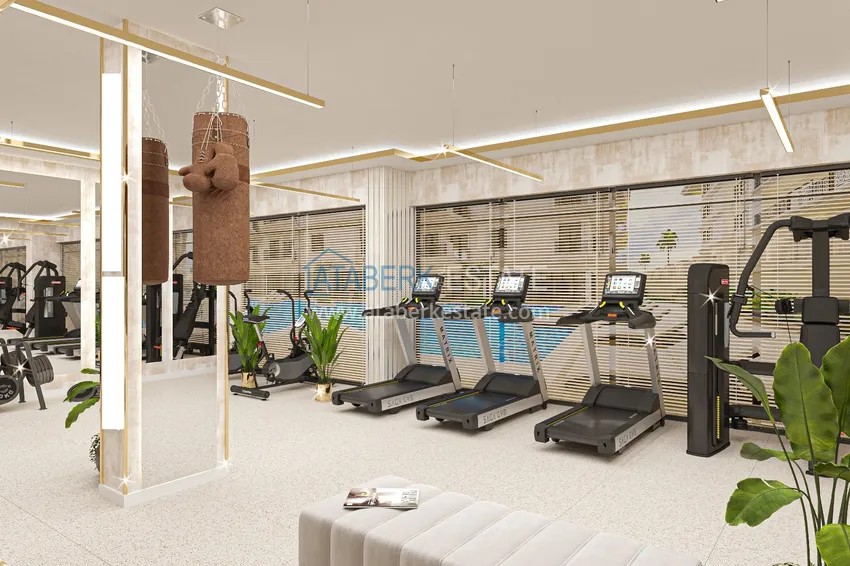 Apartment in the center of Alanya from an investor in a complex under construction 16 