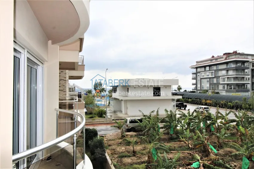 Purchase  Furnished apartment in Kestel in a cozy complex on the 1st coastline 17 