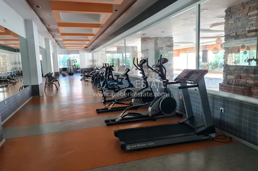 Furnished apartment in Cikcilli with sea view in a prestigious residential complex 18 