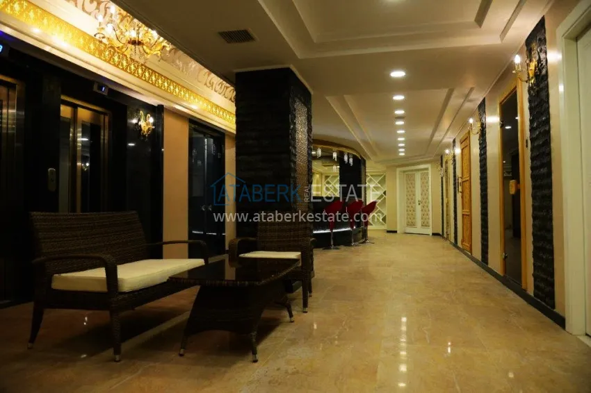 Apartament w Mahmutlarze z widokiem na morze i góry w kompleksie z bogatą infrastrukturą 18 