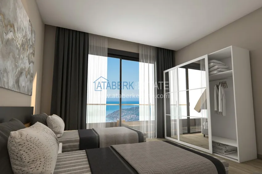 Purchase New project of a luxury villa complex in Alanya - Tepe area with the right to obtain citizenship 9 