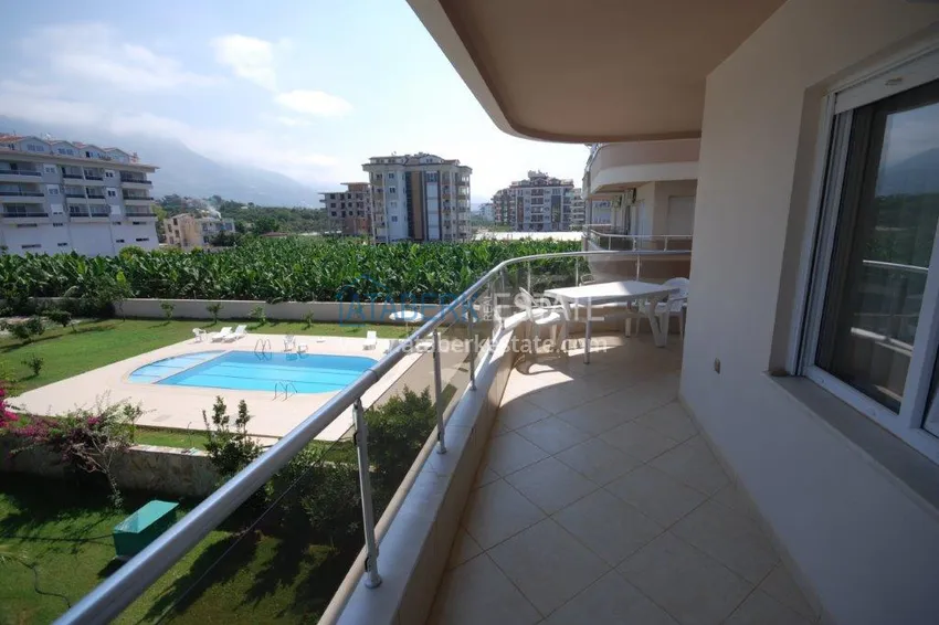 Purchase  Furnished apartment in Kestel in a cozy complex on the 1st coastline 18 