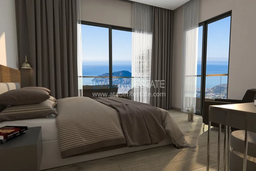Purchase New project of a luxury villa complex in Alanya - Tepe area with the right to obtain citizenship 10 
