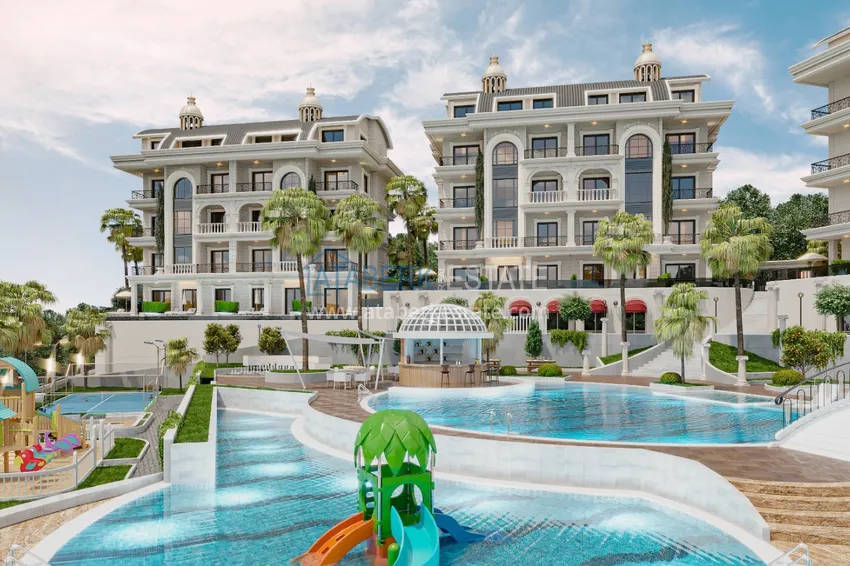 A unique project of a residential complex in the area of Turkler - Alanya 22 