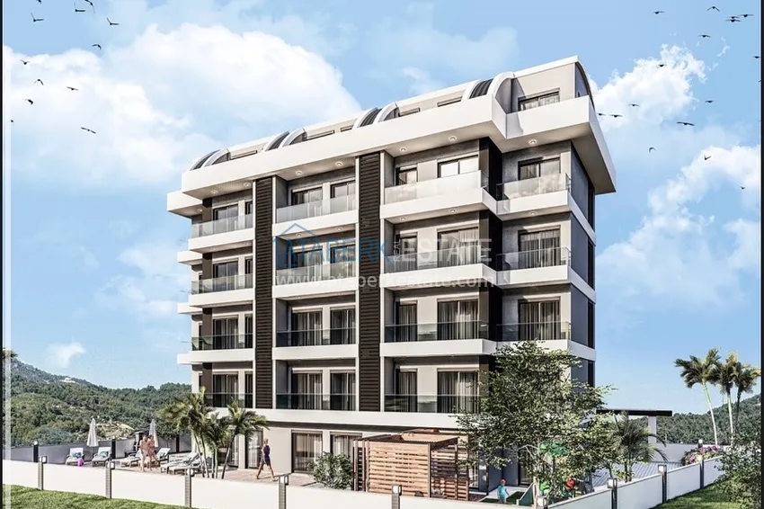 Investment-attractive project of a boutique complex in Avsallar 1 