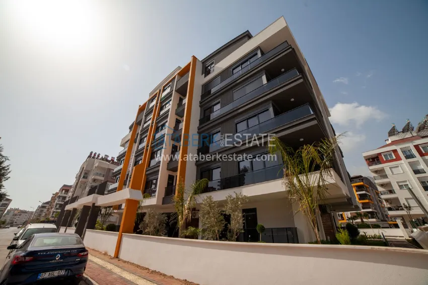 Apartments in Antalya Konyaalti district - Hurma in a complex under construction 1 