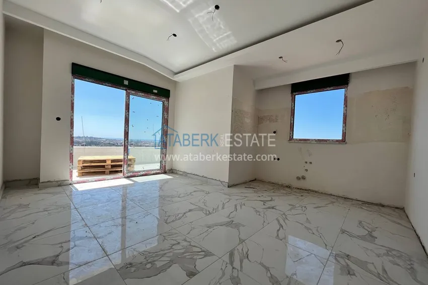 Purchase Duplex in Oba five-room apartment with separate kitchen and open sea view 1 