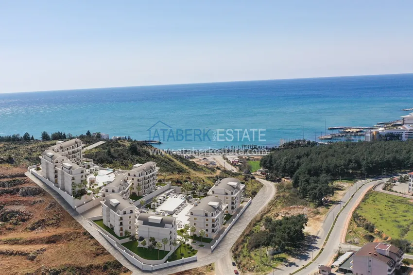 A unique project of a residential complex in the area of Turkler - Alanya 3 