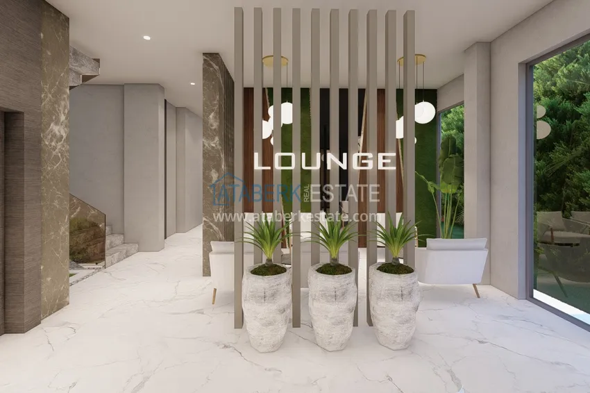 Apartments in Alanya - Avsallar area from the investor in the complex at the final stage 10 