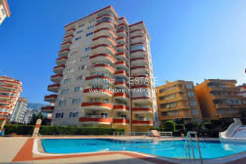 Furnished apartment in Mahmutlar with mountain and sea views 1 