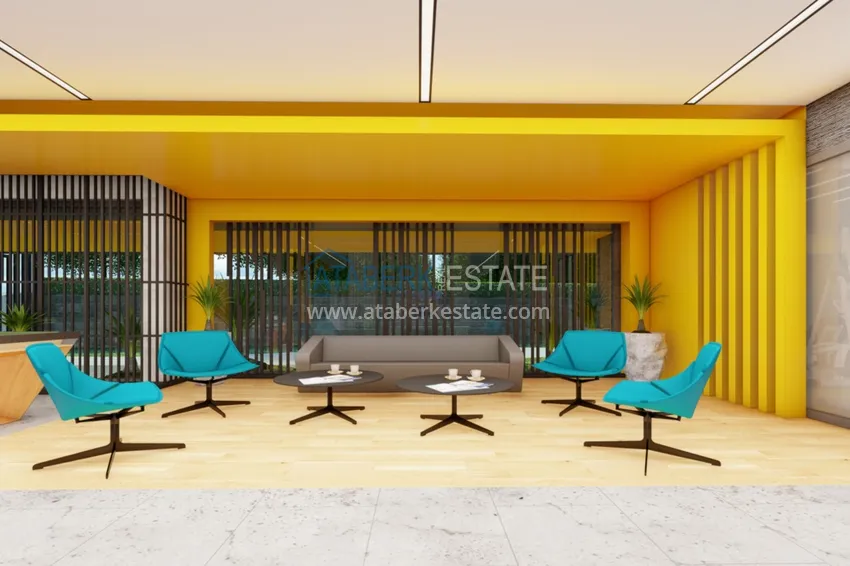 Apartments in the center of Alanya from an investor in a premium class boutique complex under construction 12 