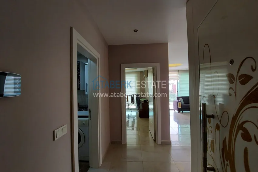 Purchase  Furnished apartments in Kestel with sea views in a residential complex 15 