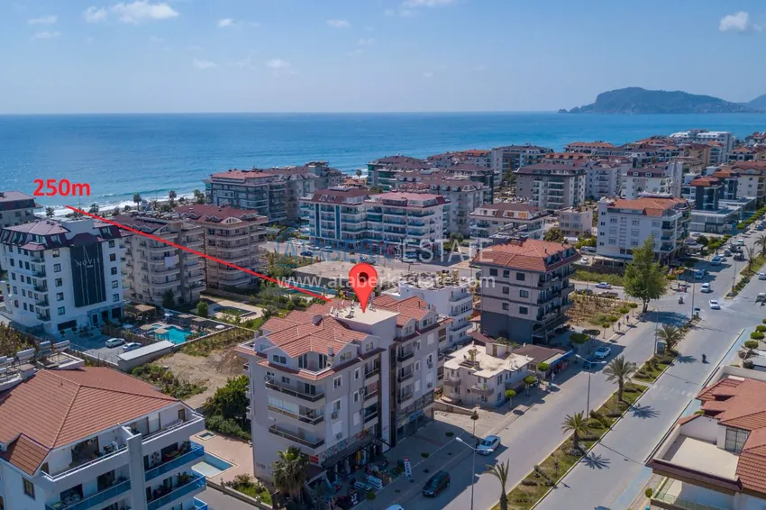 Furnished apartment in the Kestel district with a glazed balcony and mountain views 1 