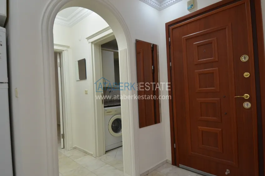 Purchase Apartment in the center of Alanya one-bedroom with furniture in a city residential building 1 