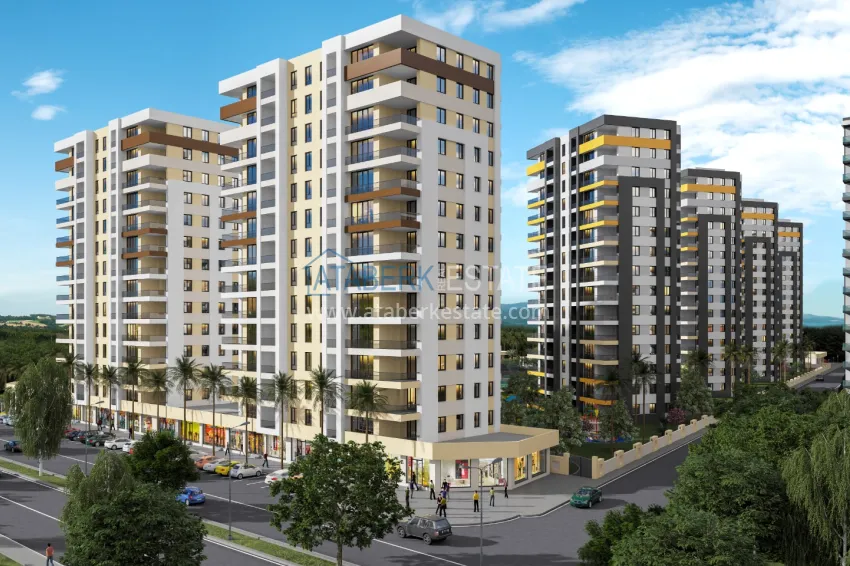 Large-scale residential complex project in the Dosemealti area — Antalya 2 