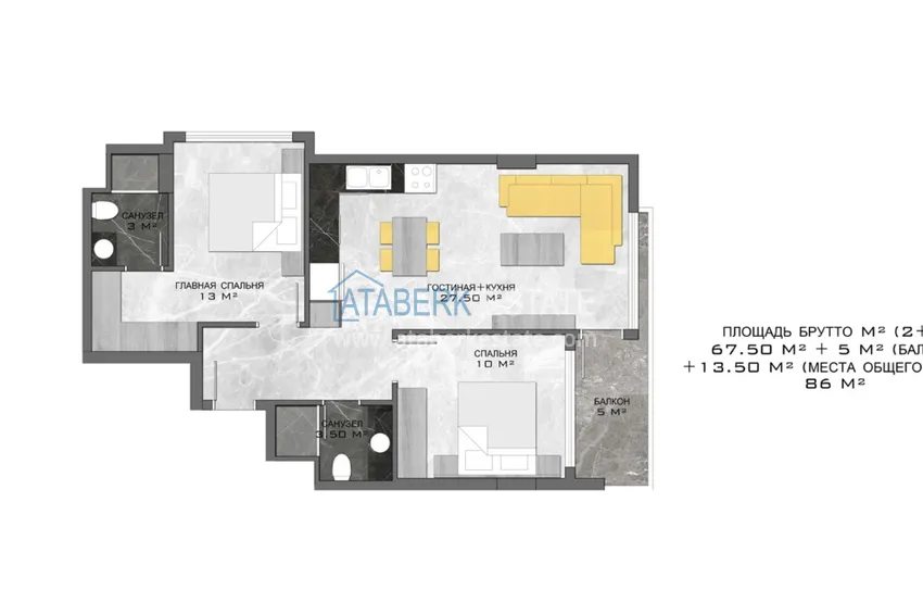 Buy cheap New project in the center of Alanya premium class boutique complex 8 