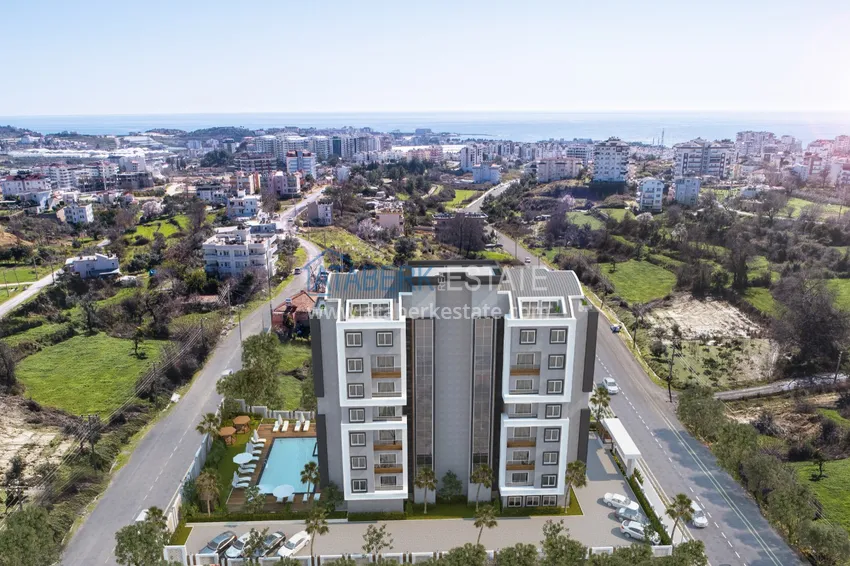 Apartments in Alanya - Avsallar area from the investor in the complex at the final stage 1 